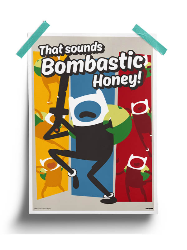 

Redwolf - That Sounds Bombastic Honey! - Adventure Time Official Poster