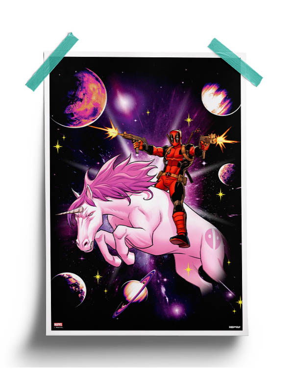 

Redwolf - Unicorn Rider - Marvel Official Poster