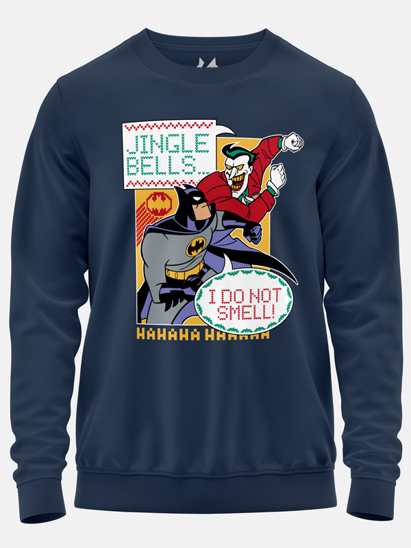 Jingle Bells Sweatshirt |Official Batman Merchandise | Redwolf