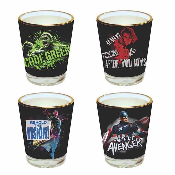 

Redwolf - Avengers - Official Marvel Comics Shot Glass Set