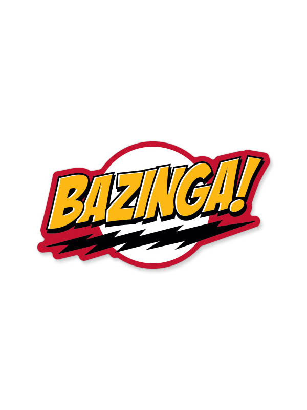 big bang theory bazinga logo