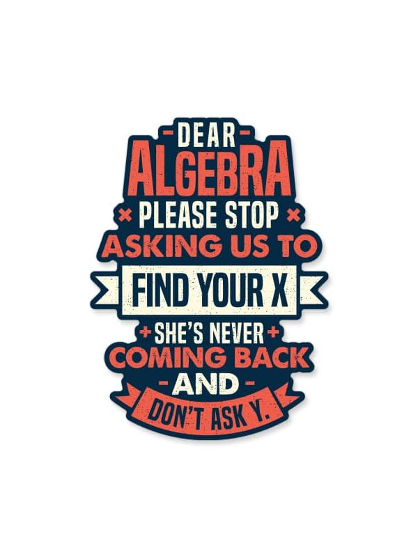 

Redwolf - Dear Algebra - Sticker