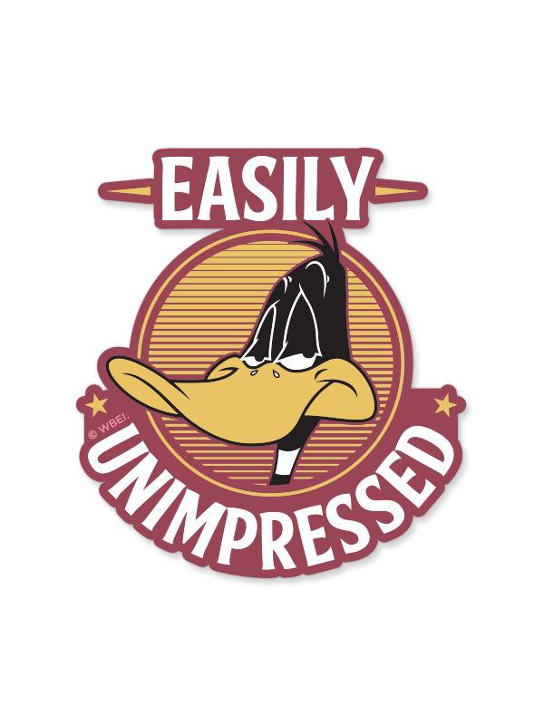 

Redwolf - Easily Unimpressed - Looney Tunes Official Sticker