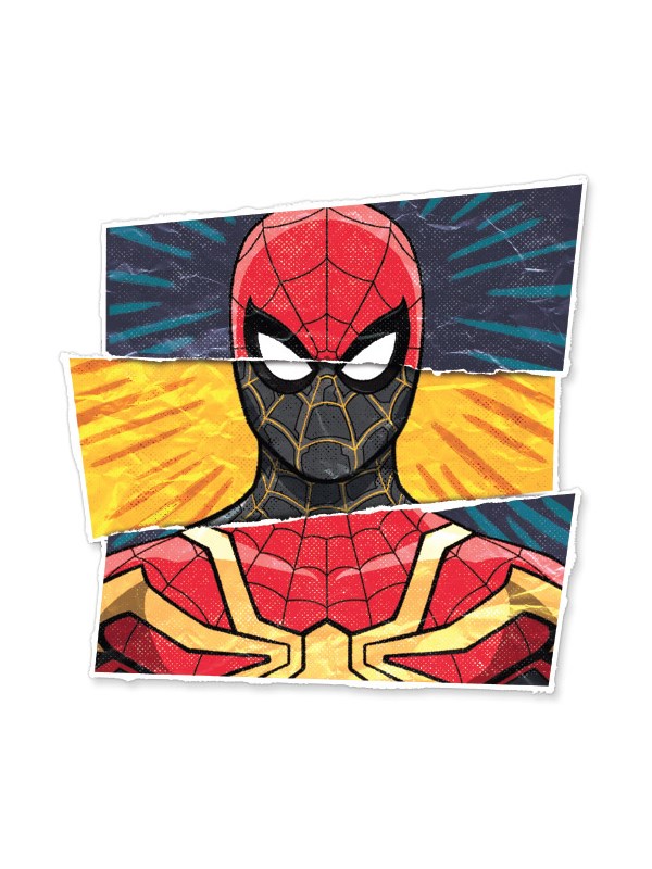 Faces Of Spider-Man | Marvel Official Sticker | Redwolf