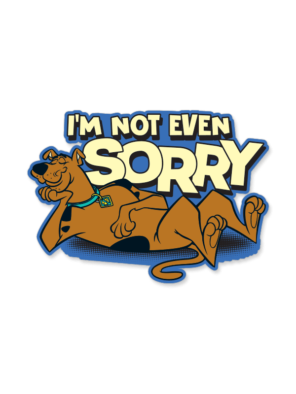 

Redwolf - I'm Not Even Sorry - Scooby Doo Official Sticker