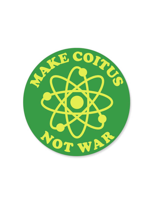 

Redwolf - Make Coitus - The Big Bang Theory Official Sticker