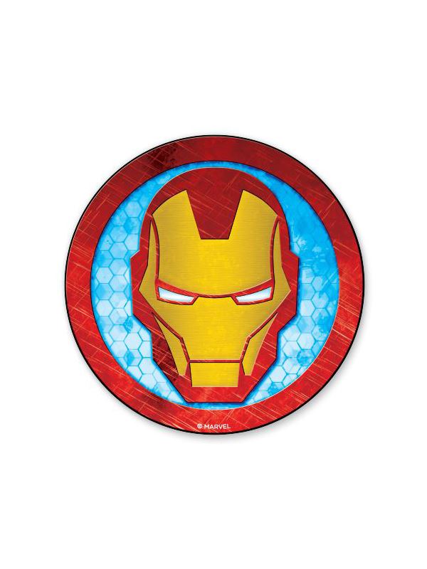 iron man mask official marvel stickers redwolf