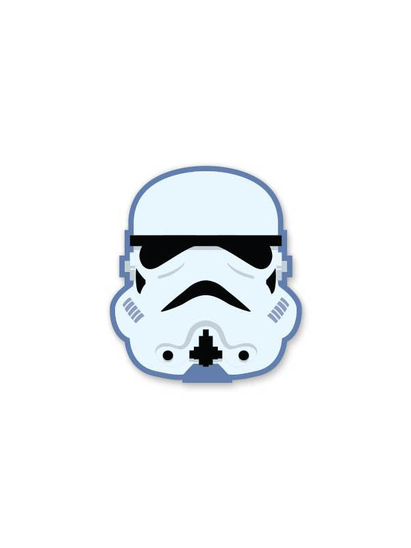 

Redwolf - Trooper Mask - Star Wars Official Sticker