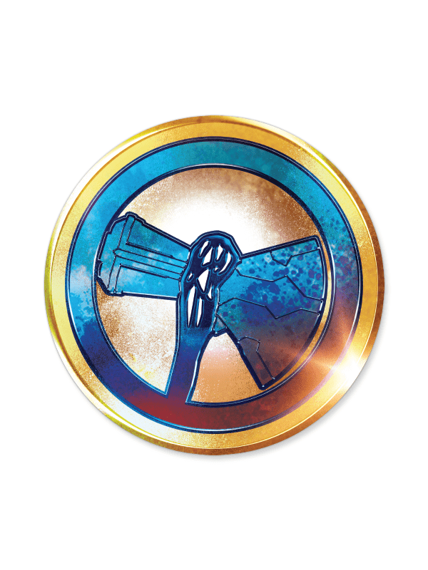 

Redwolf - Stormbreaker Badge - Marvel Official Sticker