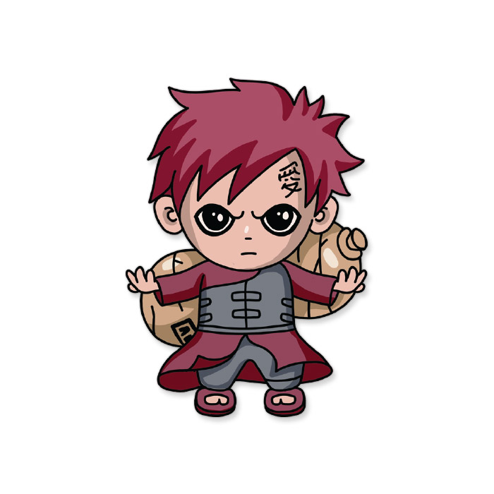 

Redwolf - The True Kazekage - Sticker