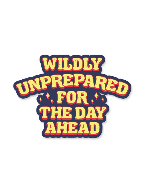 

Redwolf - Wildly Unprepared - Sticker