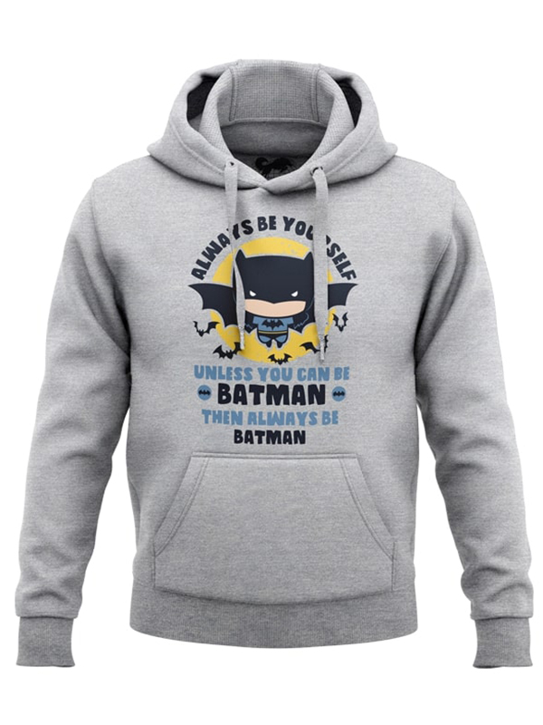 

Redwolf - Always Be Batman - Batman Official Hoodie, Heather grey