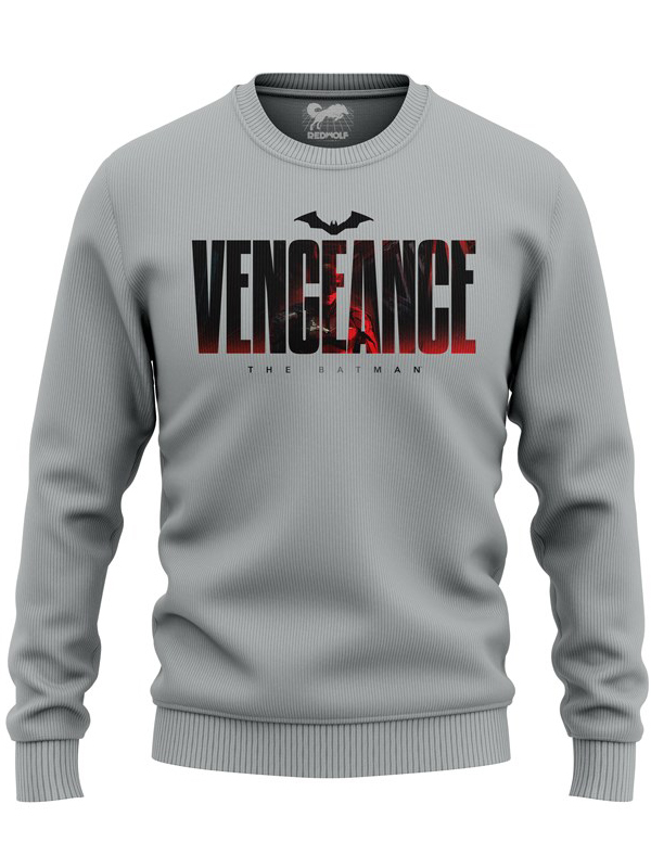 

Redwolf - Vengeance - Batman Official Pullover, Cement