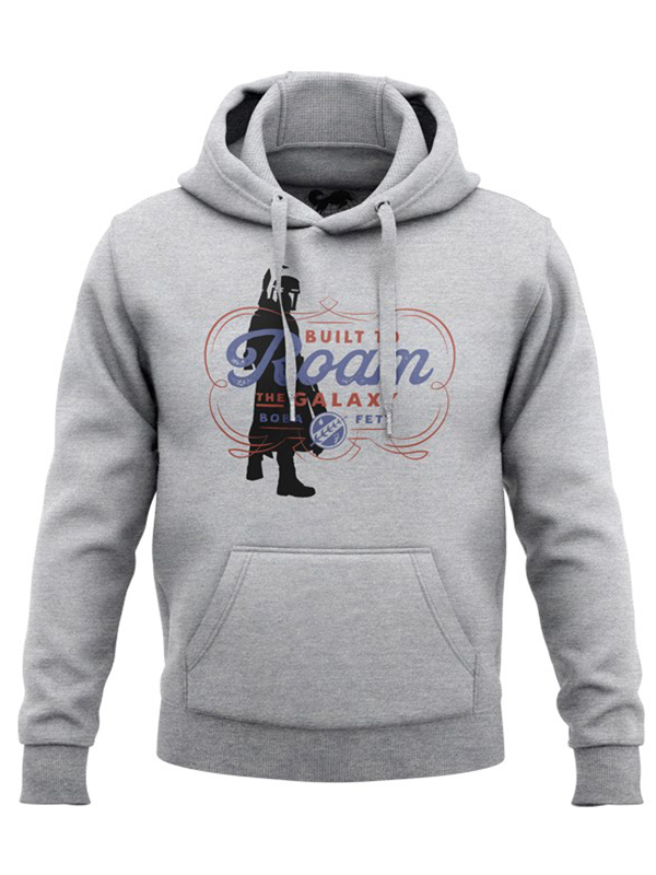 

Redwolf - Built To Roam The Galaxy - Star Wars Official Hoodie, Heather grey