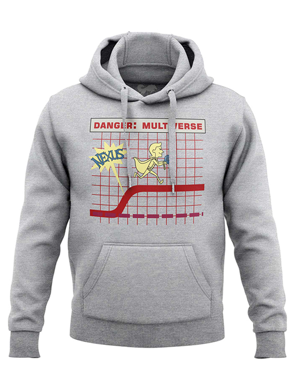 

Redwolf - Danger: Multiverse - Marvel Official Hoodie, Heather grey