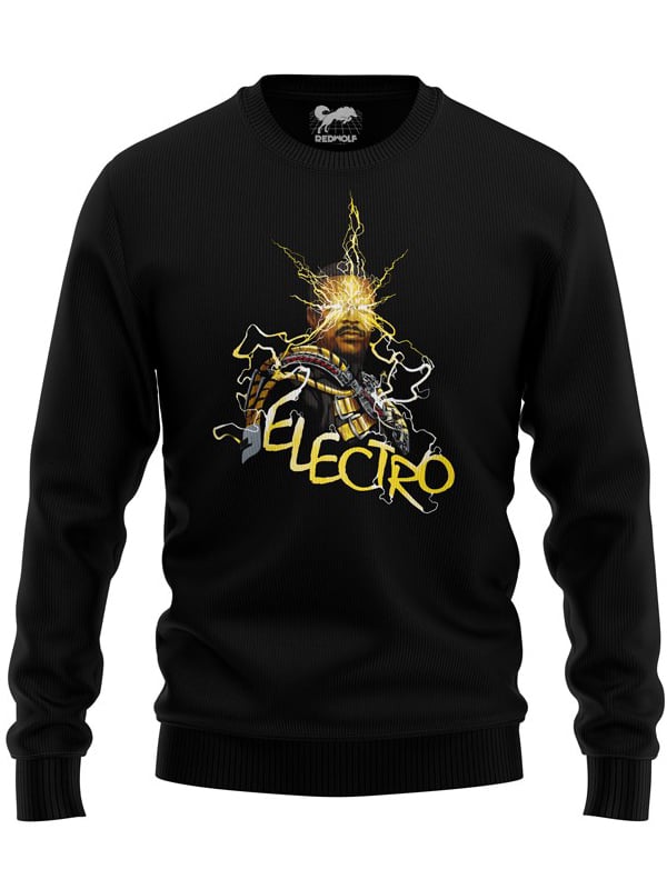 

Redwolf - Electro - Marvel Official Pullover, Black