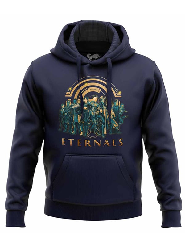 

Redwolf - Eternals Squad - Marvel Official Hoodie, Navy blue