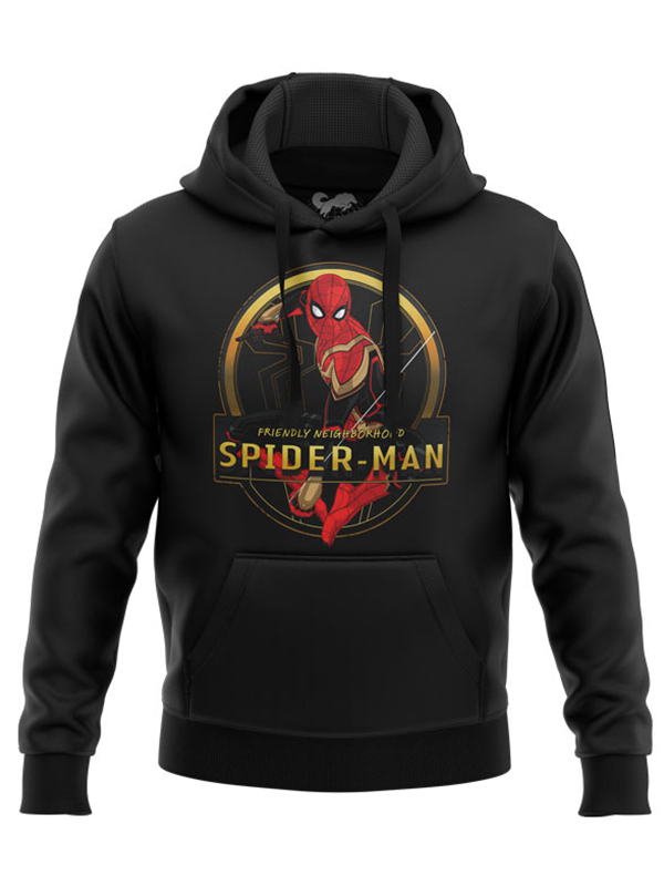 

Redwolf - Friendly Neighborhood Spider-Man - Marvel Official Hoodie, Black