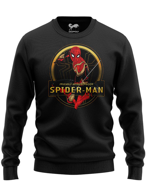 

Redwolf - Friendly Neighborhood Spider-Man - Marvel Official Pullover, Black