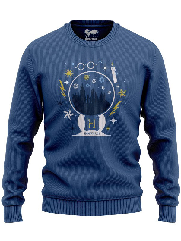 

Redwolf - Hogwarts Christmas Ball - Harry Potter Official Pullover, Navy blue