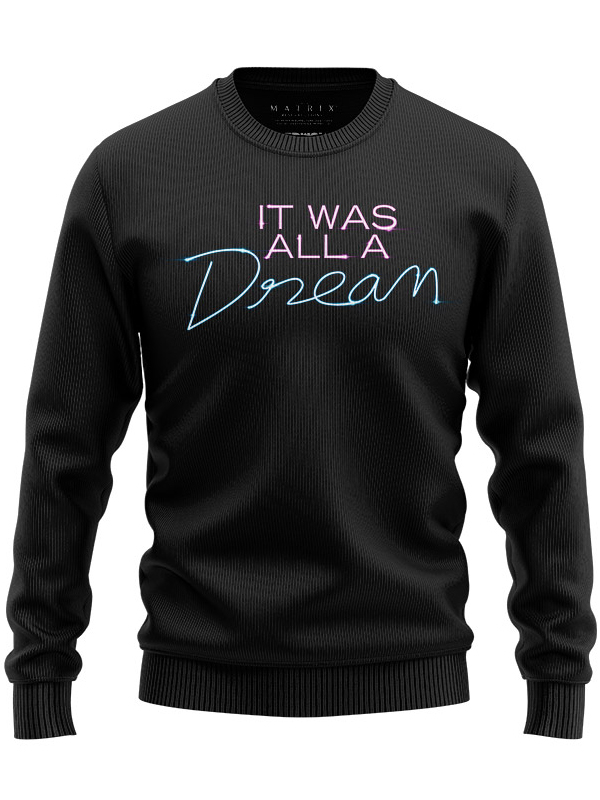 

Redwolf - It Was All A Dream - Pullover, Black