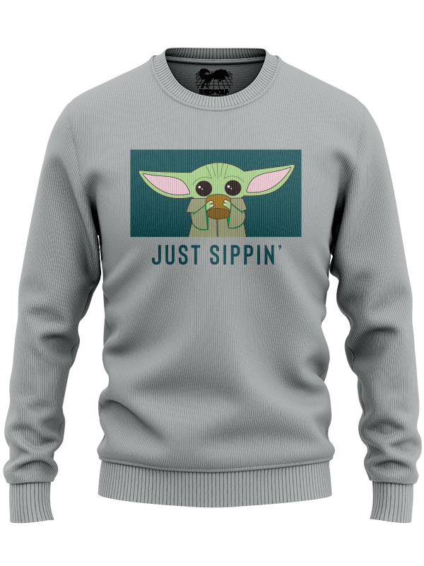 

Redwolf - Just Sippin' - Star Wars Official Pullover, Cement