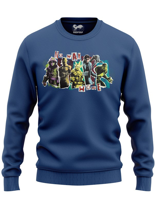 

Redwolf - No Way Home Villains - Marvel Official Pullover, Navy blue