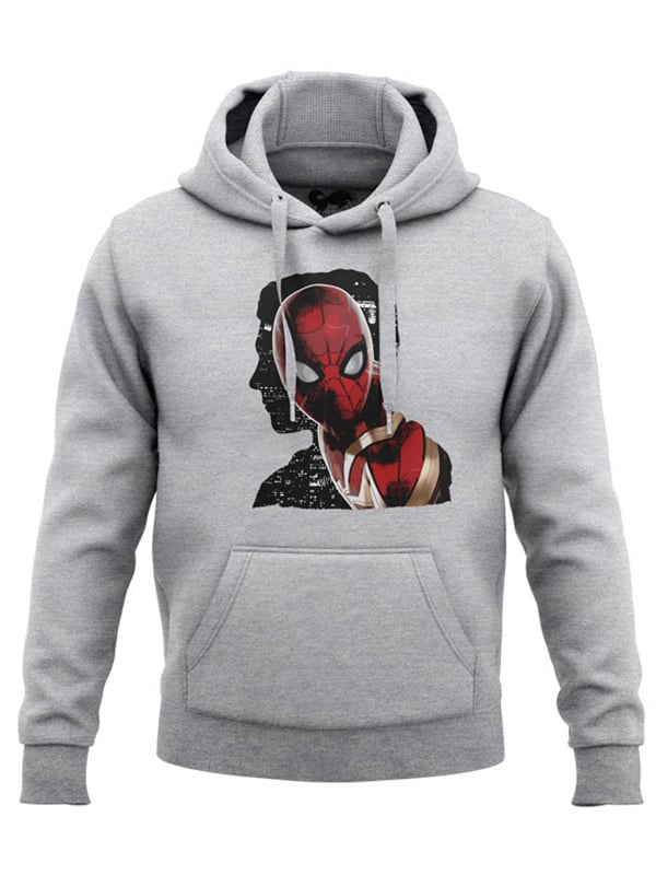 

Redwolf - Peter Parker Is Spider-Man - Marvel Official Hoodie, Heather grey