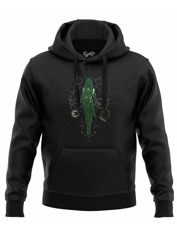 

Redwolf - Sersi: Constellation - Marvel Official Hoodie, Black