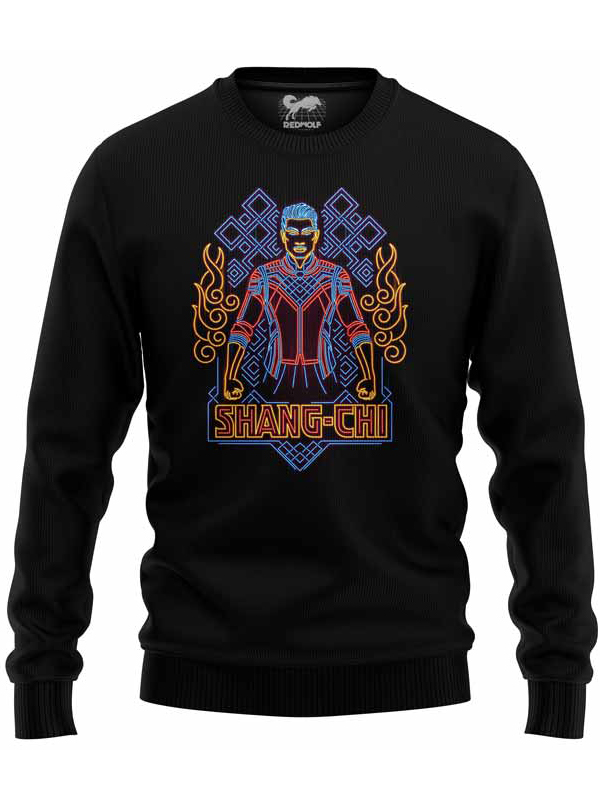 

Redwolf - Shang-Chi: Neo Retro - Marvel Official Pullover, Black