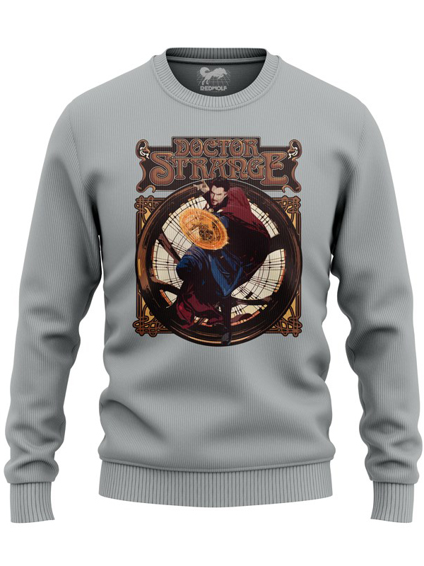 

Redwolf - Sorcerer Strange - Marvel Official Pullover, Cement