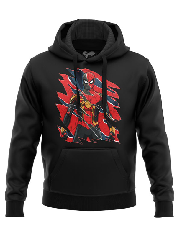 

Redwolf - Spider Suits Art - Marvel Official Hoodie, Black