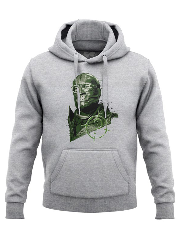 

Redwolf - Supervillain Riddler - Batman Official Hoodie, Heather grey