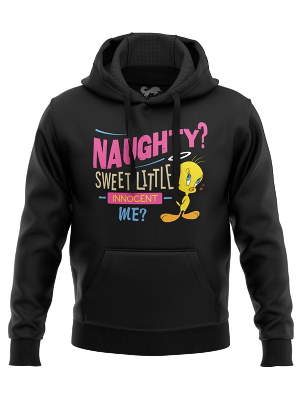 

Redwolf - Sweet Little Innocent Me - Looney Tunes Official Hoodie, Black