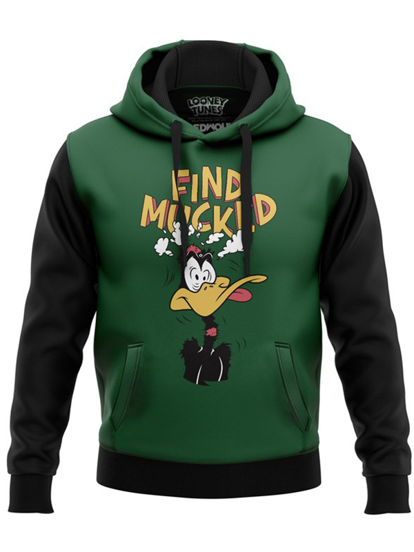 

Redwolf - Find Mucked - Looney Tunes Official Hoodie, Green