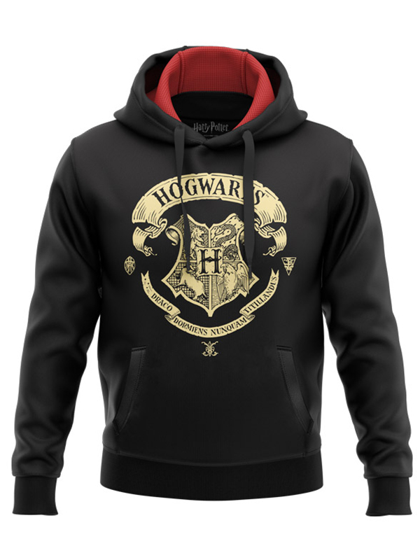 Hogwarts Crest Hoodie | Official Harry Potter Merchandise | Redwolf