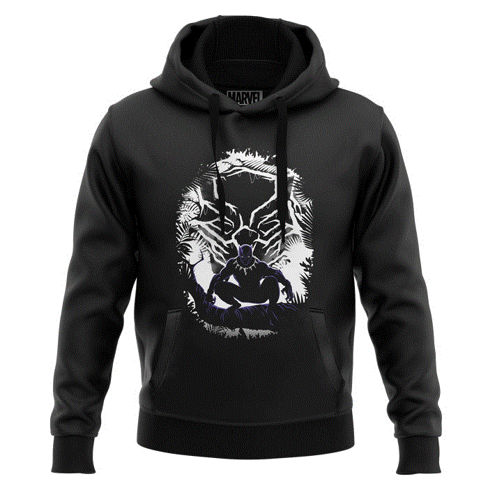 black panther sleeveless hoodie