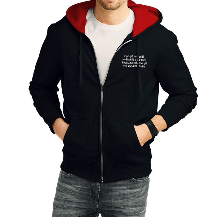 

Redwolf - Starry Sky Hoodie, Black