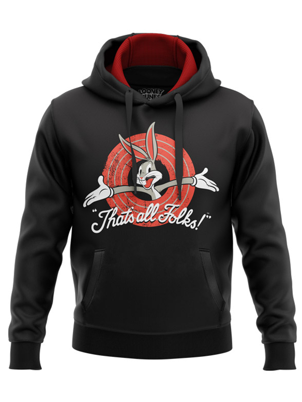 

Redwolf - That's All Folks - Looney Tunes Official Hoodie