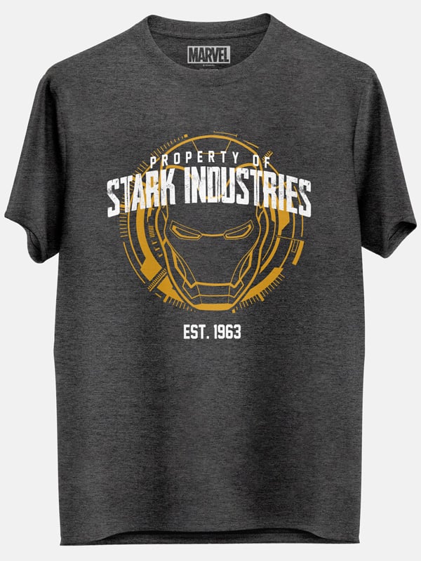 Property Of Stark Industries T-shirt | Official Iron Man Merchandise ...