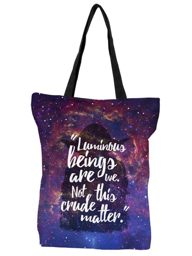 

Redwolf - Luminous Beings - Tote Bag, Blue