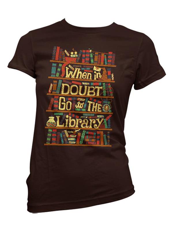 

Redwolf - Go To The Library - Women's T-shirt