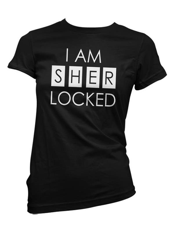 I Am Sherlocked Women S T Shirt Sherlock Tees Redwolf